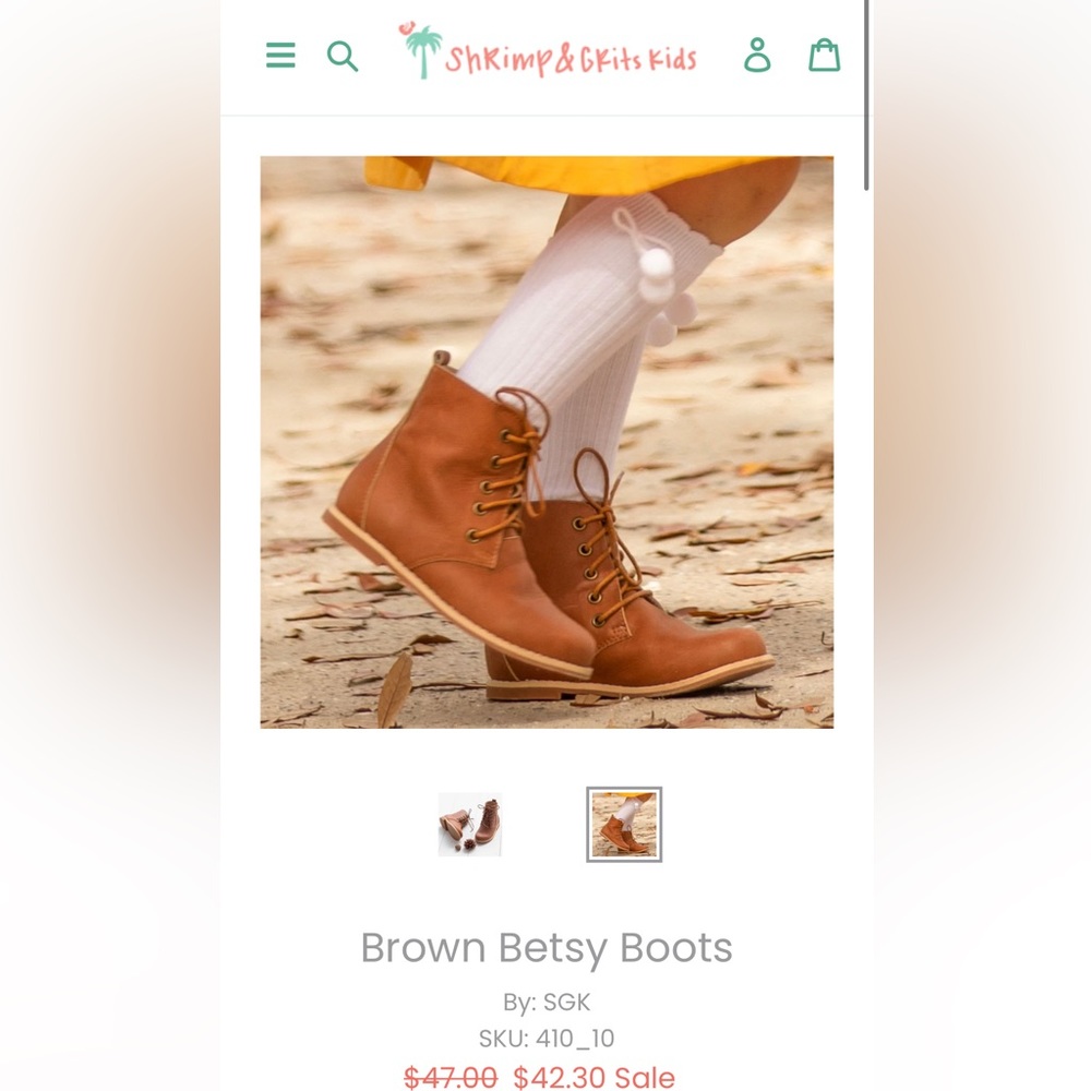 Brown boots